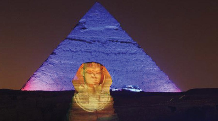 Pyramids and Sphinx Sound and light Show